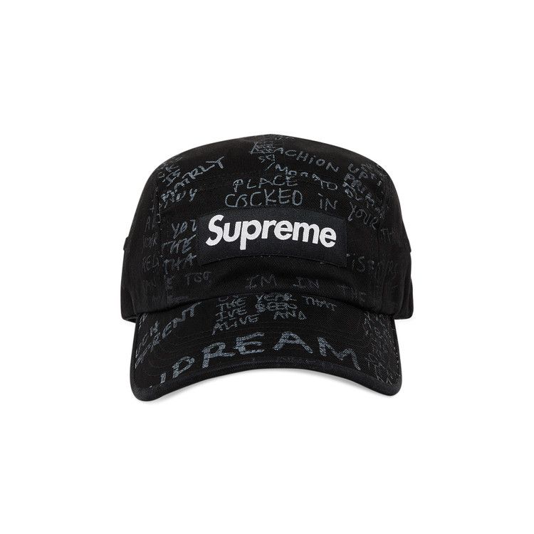 Supreme Gonz Poems Camp Cap 'Black'