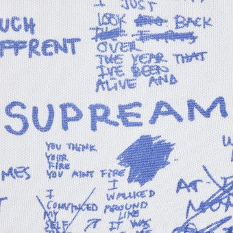 Buy Supreme Gonz Poems Sweater 'White' - SS23SK28 WHITE | GOAT