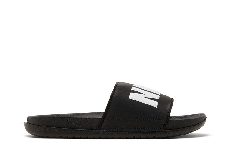 Nike Offcourt Slide Black White — foto 2