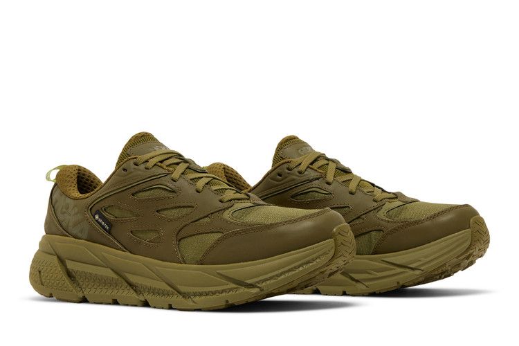 Hoka Clifton L Gore-Tex Avocado Green Moss