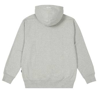 Buy Palace Felt P Zip Hood 'Grey Marl' - P24CS114 | GOAT