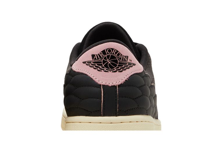 Air Jordan 1 Centre Court Perforated Black Pink