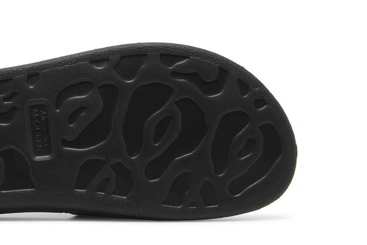 Alexander Mcqueen Wmns Logo Slides 'black'