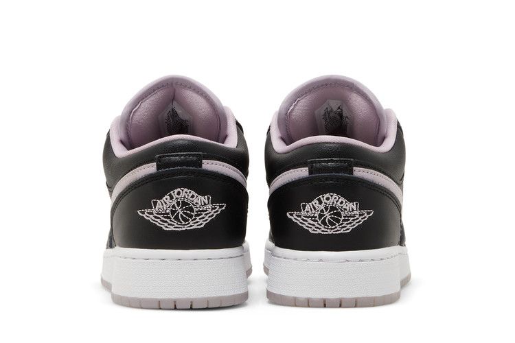 Air Jordan 1 Low SE Gs Black Iced Lilac
