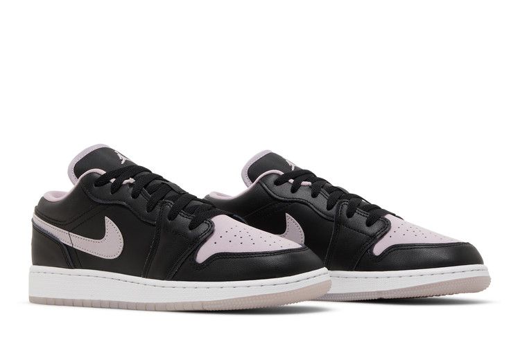 Air Jordan 1 Low SE Gs Black Iced Lilac