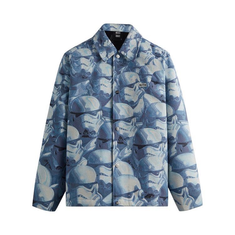 Buy Kith x Star Wars Stormtrooper Coaches Jacket 'Helium