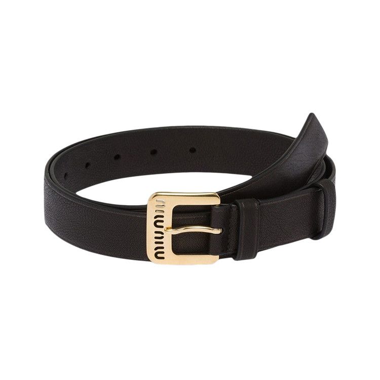 Buy Miu Miu Nappa Leather Belt 'Black' - 5CC545 EFX F0002 | GOAT Buy Miu Miu Nappa Leather Belt 'Black' - 5CC545 EFX F0002 | GOAT