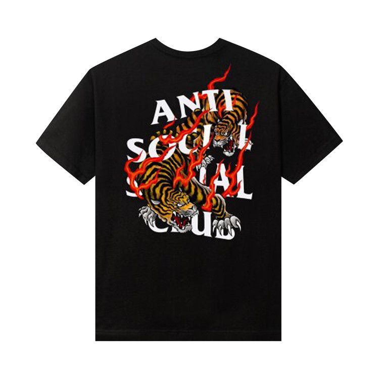 Anti Social Social Club Tiger Blood T-Shirt Black