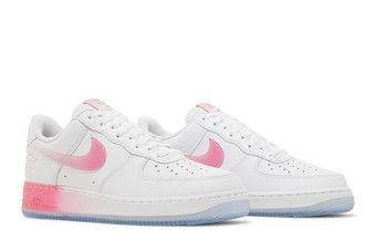 air force 1 07 trainers white bleached aqua pink rise