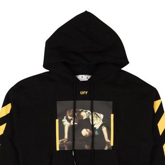 Buy Off White Caravaggio Print Hoodie Black Yellow OMBB037C99FLE0111018 GOAT