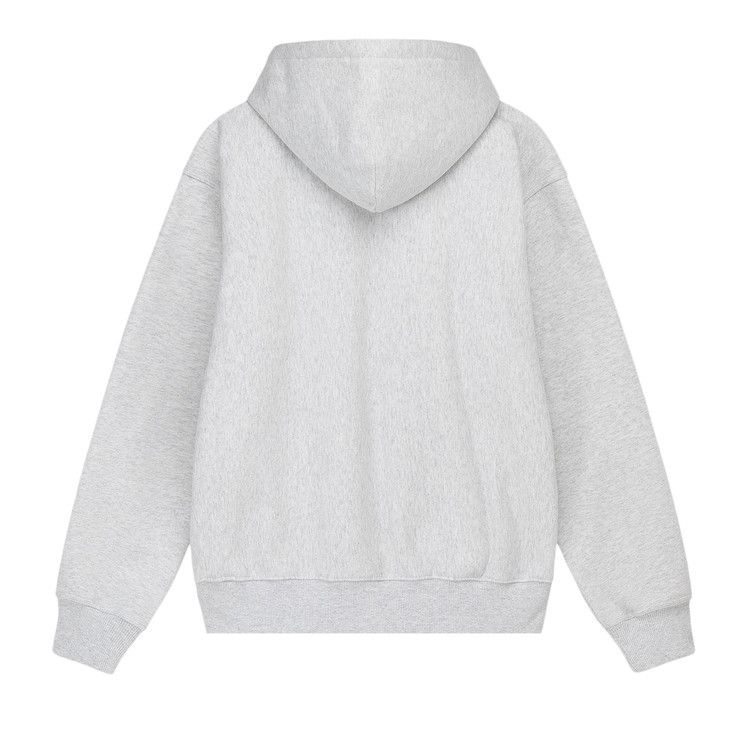 Stussy Stock Box Hoodie 'ash Heather'