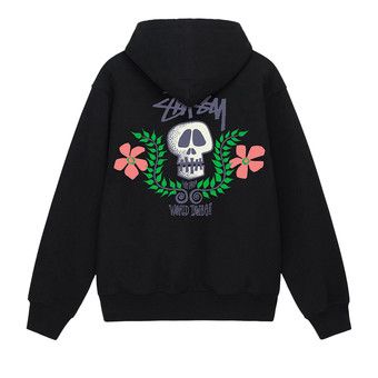 【Stussy】★Stussy Skull & Bones Pigment Dyed Hoodie Black 1207888_02.jpg.jpeg