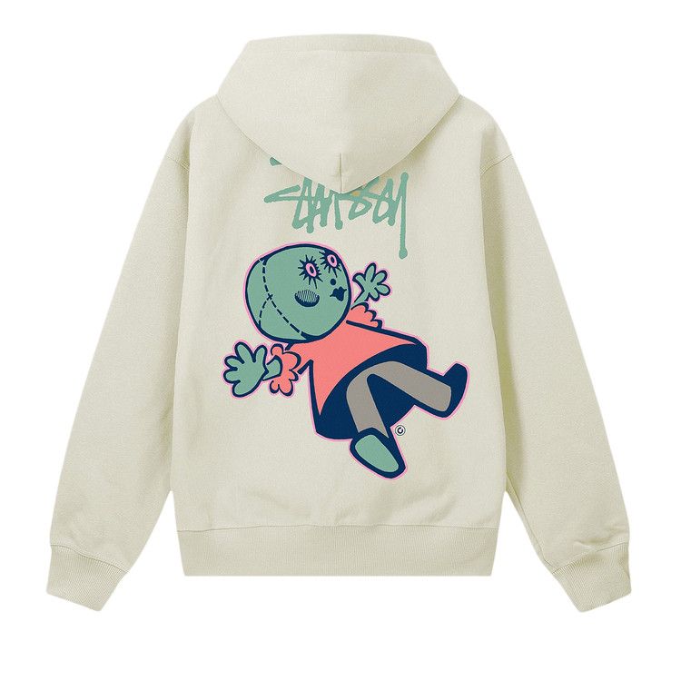 Stussy Dollie Zip Hoodie Stone