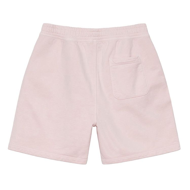 Stussy Overdyed Stock Logo Sweat Short 'light Pink'