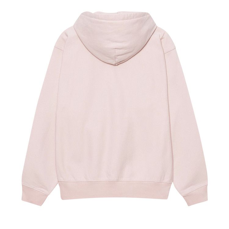 Stussy stock outlet logo hoodie pink