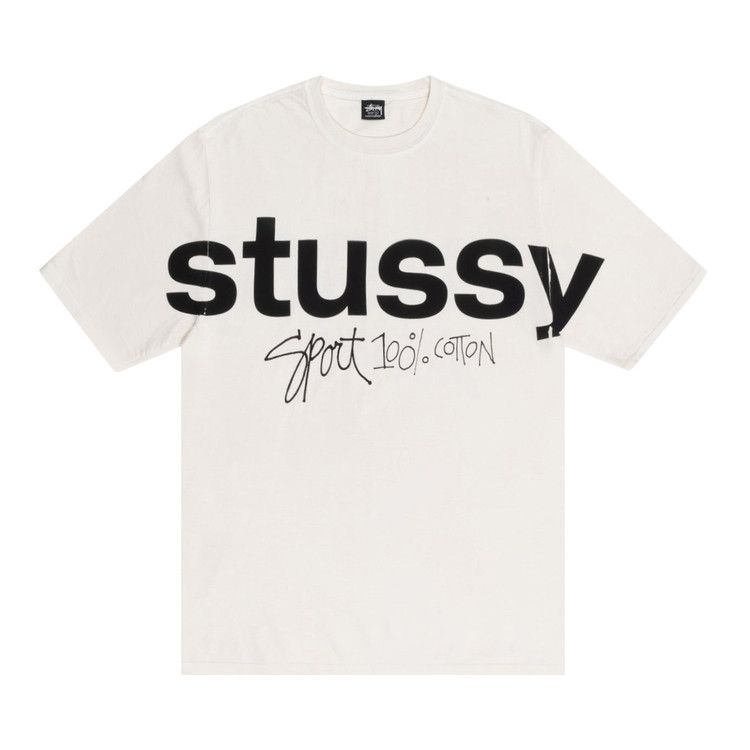 Buy Stussy Sport 100% Pigment Dyed Tee 'Natural' - 1904914 NATU | GOAT