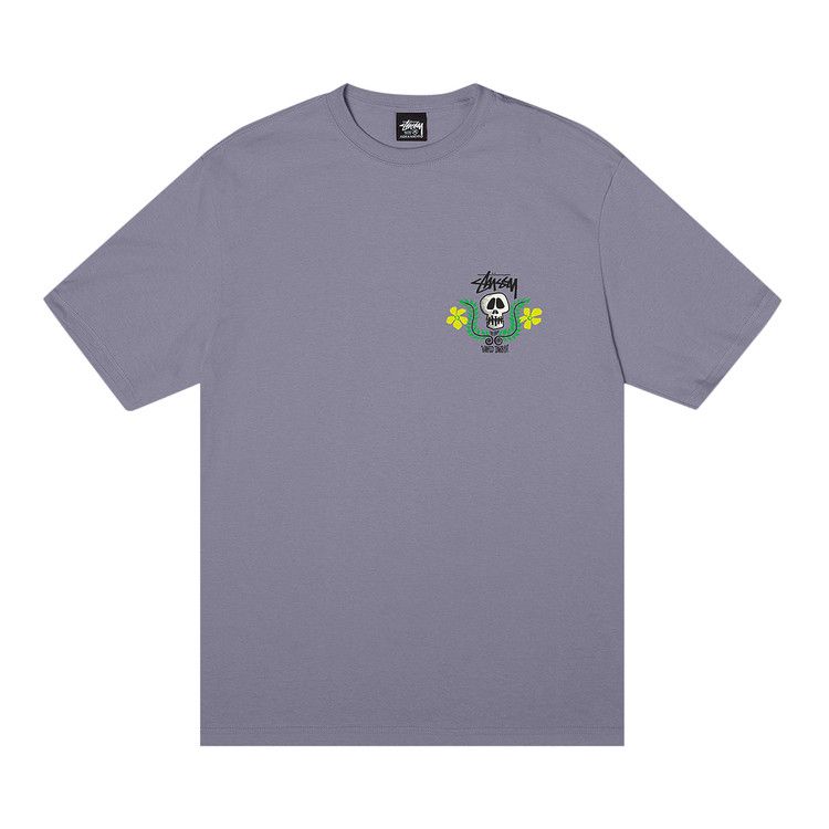 Stussy Skull Crest Tee 'mauve'