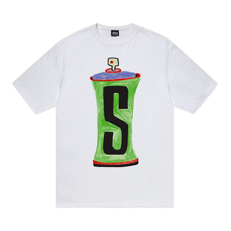 新品！SUPREME 殺し屋ヴィンテージパレスワコマリアステューシー好き Buy Stussy Spraycan Tee 'White' - 1904905 WHIT | GOAT