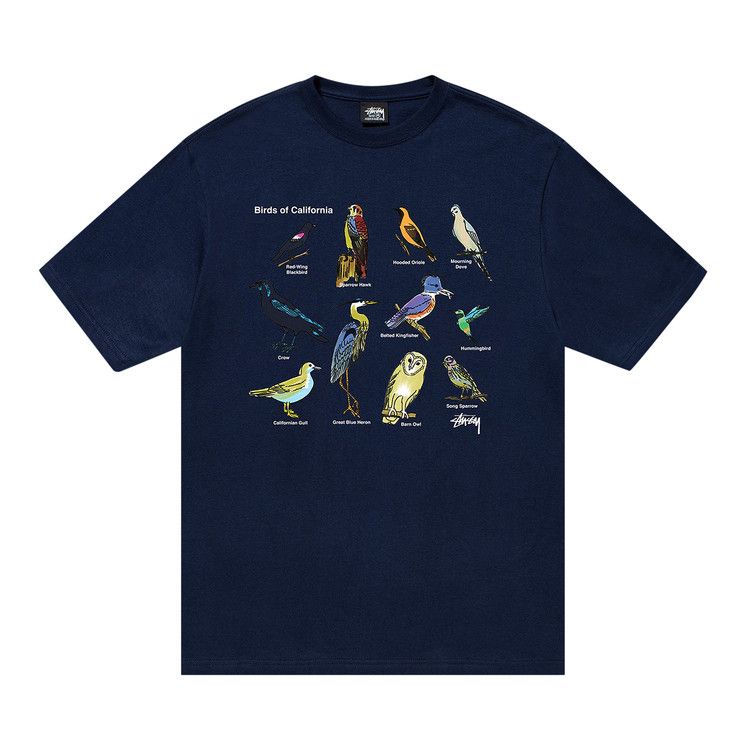 ★人気★【STUSSY】★CALIFORNIA BIRDS TEE★BLACK★ 1207826_01.jpg.jpeg