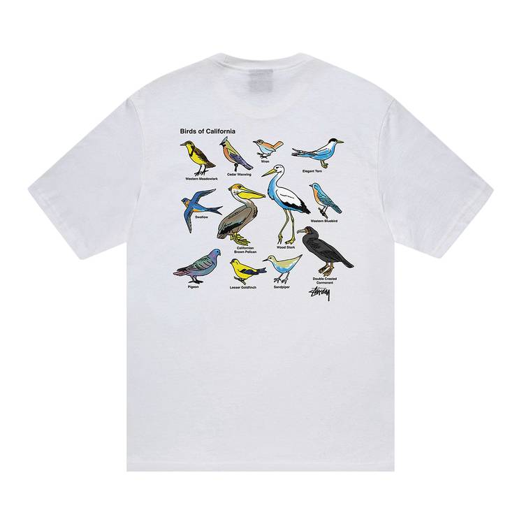 Buy Stussy California Birds Tee 'White' - 1904897 WHIT | GOAT