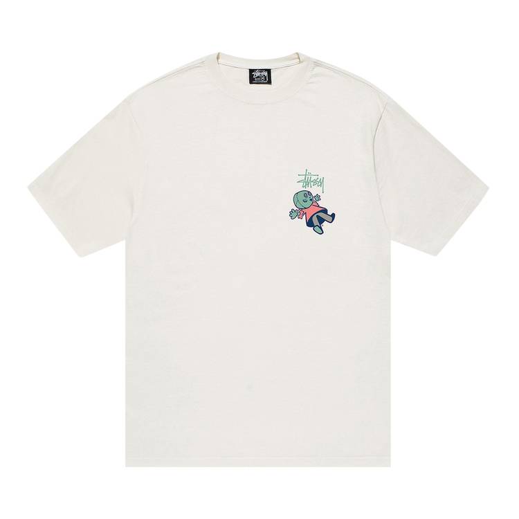 Buy Stussy Dollie Pigment Dyed Tee 'Natural' - 1904912