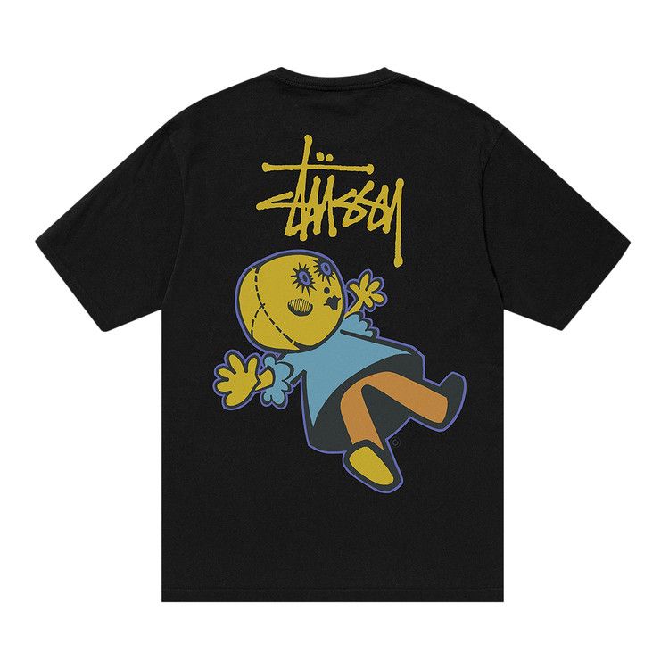 Buy Stussy Dollie Pigment Dyed Tee 'Black' - 1904912 BLAC