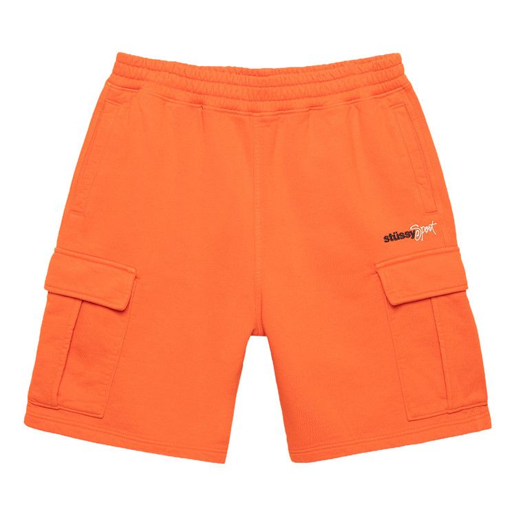 Buy Stussy Sport Cargo Fleece Short 'Orange' - 112299 ORAN | GOAT