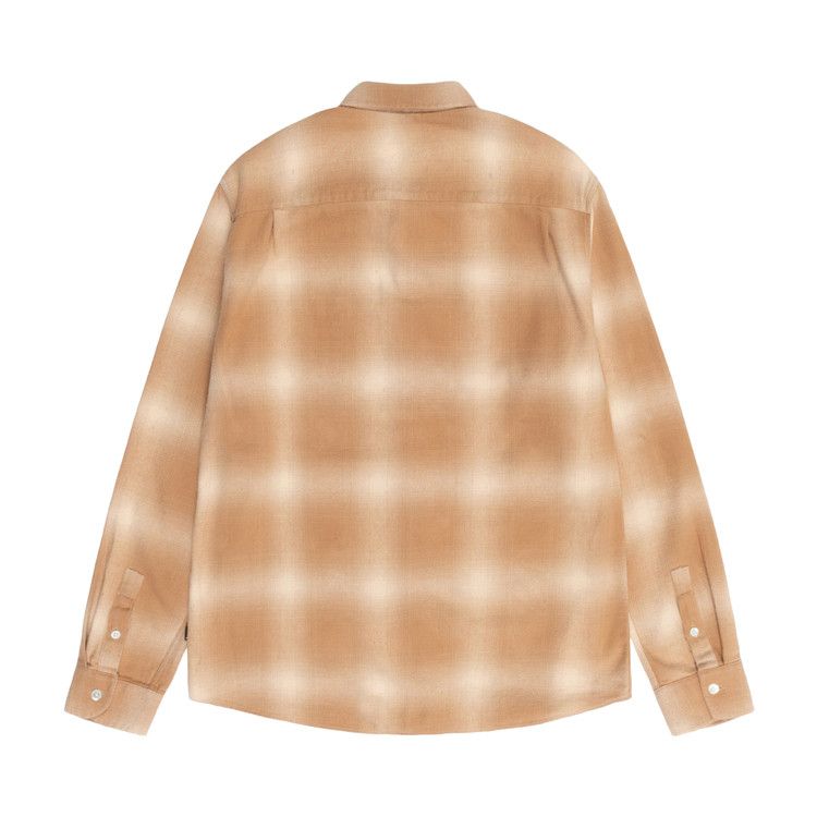 Stussy Bay Plaid Shirt Tan