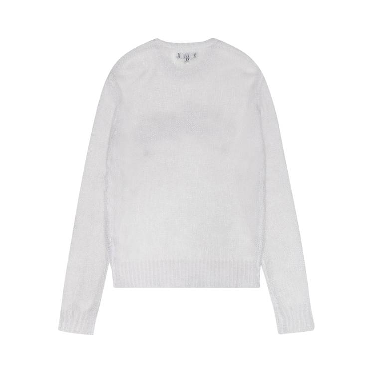 Buy Stussy Loose Knit Logo Sweater 'Bone' - 117180 BONE | GOAT