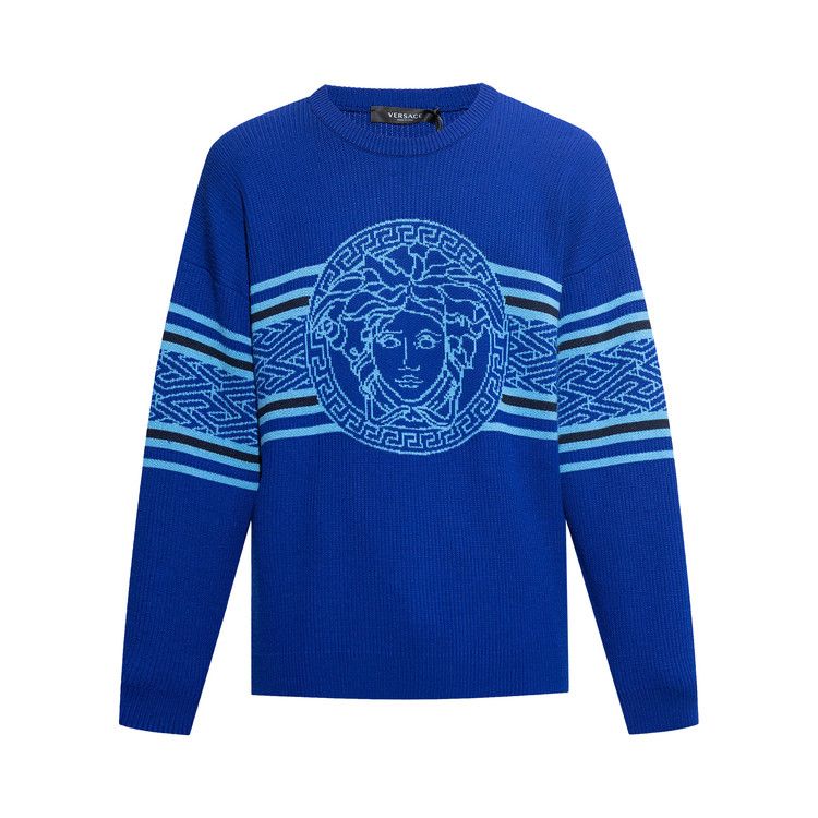 VERSACE ストライプ Tシャツ ブルー Versace ストライプ Tシャツ | ブルー | FARFETCH JP