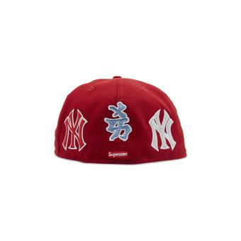 【本物保証 /関税・送料無料】Supreme New York Yankees Buy Supreme x New York Yankees Kanji New Era 'Red' - FW22H76