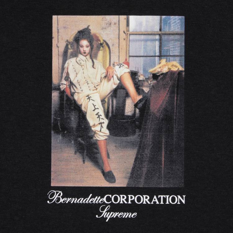 Buy Supreme x Bernadette Corporation Fuck Tee 'Black' - SS23T71