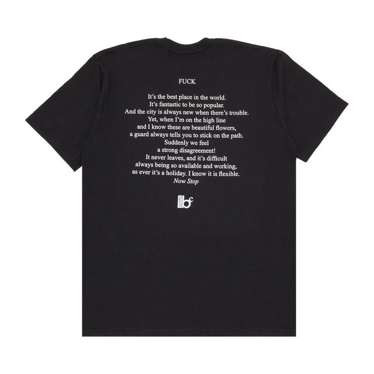 Buy Supreme x Bernadette Corporation Fuck Tee 'Black