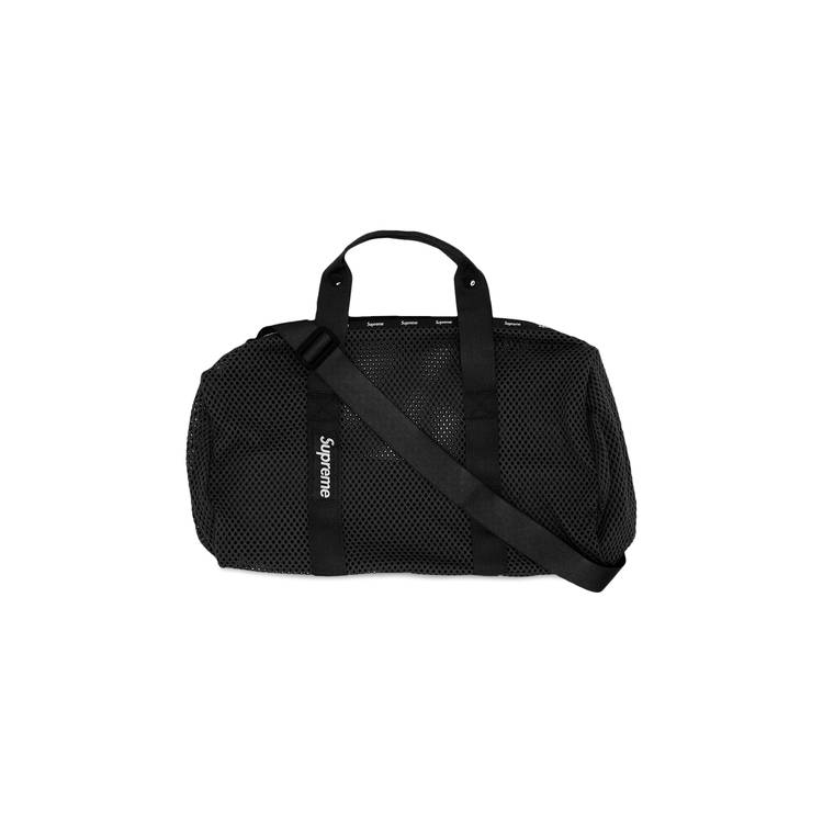 Supreme Mesh Duffle Bag 'Black'