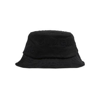 Buy Supreme Lasered Twill Crusher 'Black' - SS23H116 BLACK | GOAT AE