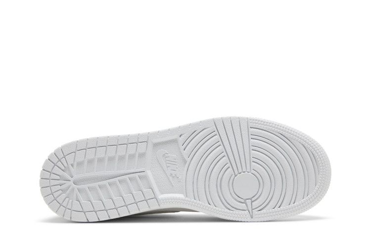 Air Jordan 1 Mid SE Craft Gs Inside Out - White Sail