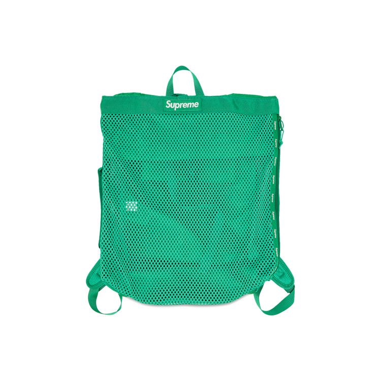 Buy Supreme Mesh Backpack 'Green' - SS23B29 GREEN | GOAT