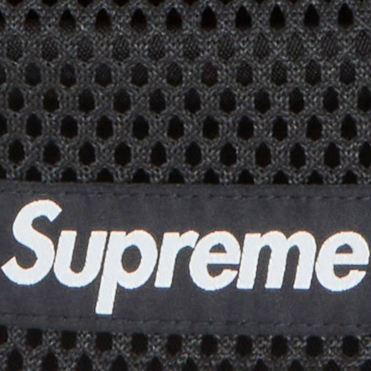 Buy Supreme Mesh Small Backpack 'Black' - SS23B21 BLACK | GOAT CA