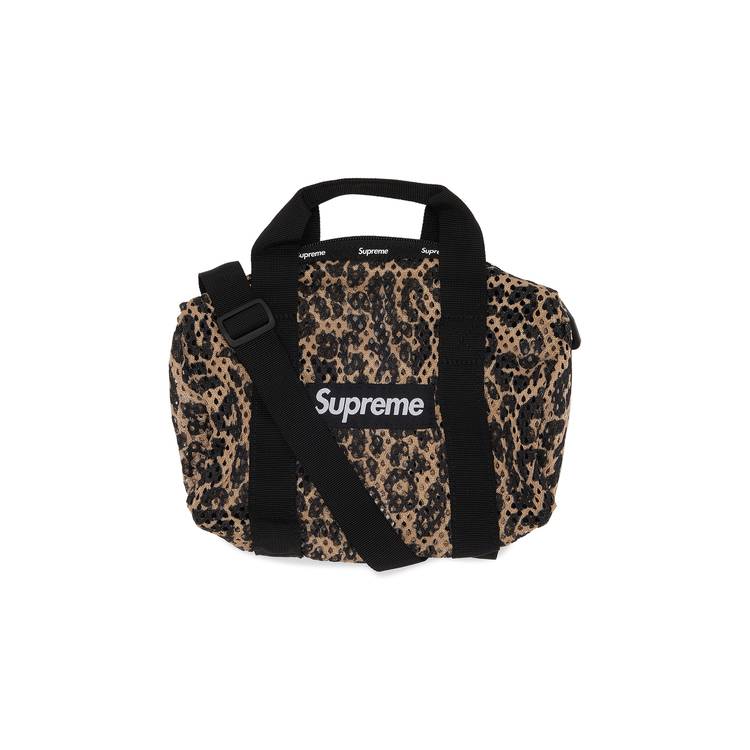 誕生日プレゼント Supreme mini duffle leopard