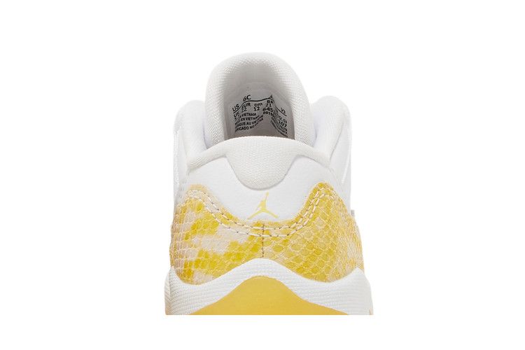 Air Jordan 11 RETRO Low Td 'yellow Snakeskin'