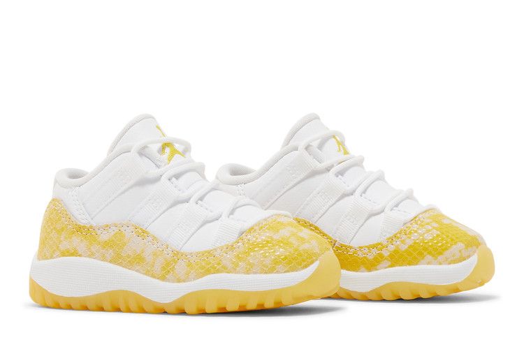 Air Jordan 11 RETRO Low Td 'yellow Snakeskin'