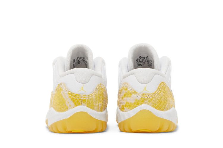 Air Jordan 11 RETRO Low Td 'yellow Snakeskin'
