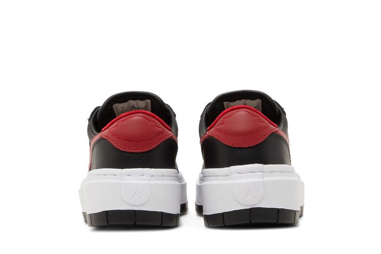 Wmns Air Jordan 1 Elevate Low 'black Gym Red'