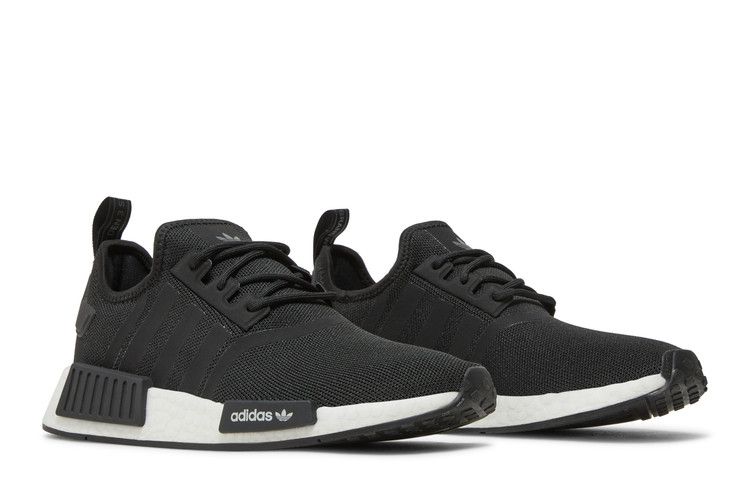adidas NMD R1 Refined Core Black Cloud White (GS) - Thumbnail 9