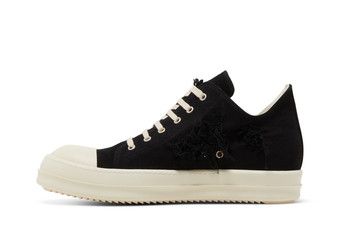 Buy Rick Owens DRKSHDW Strobe Cotton Denim Slashed Low Buy Rick Owens DRKSHDW Strobe Cotton Denim Slashed Low