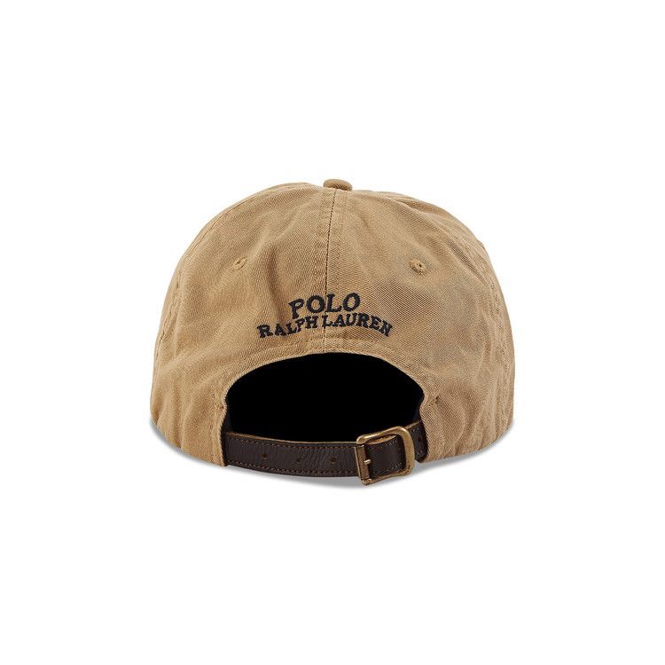 愛用 Polo Buy Ralph Tan 'Cafe Cap Ball Twill Bear Polo Lauren 帽子