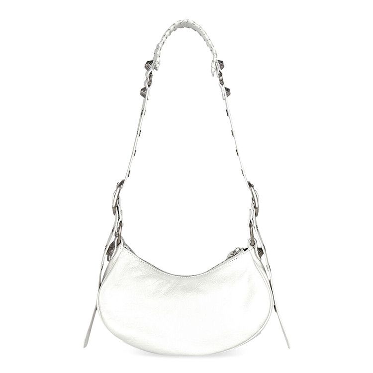 Balenciaga Le Cagole Shoulder Bag Optic White