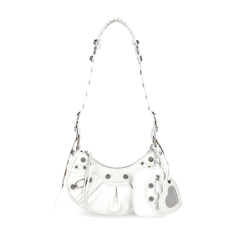 Balenciaga Le Cagole Shoulder Bag Optic White
