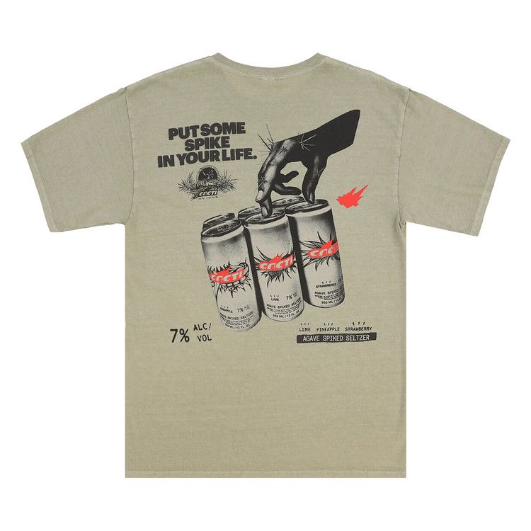 Cactus Jack By Travis Scott Spike Tee 'dark Cream'