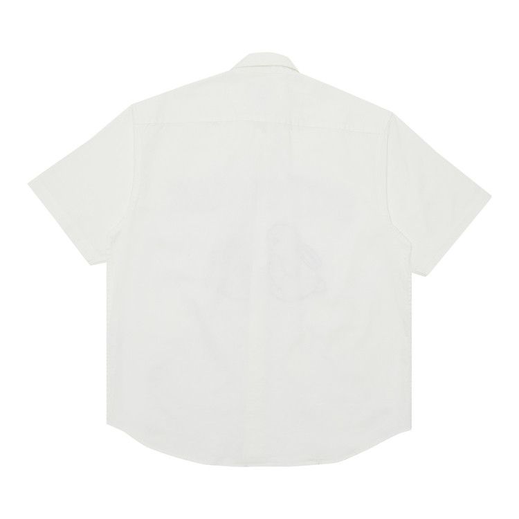 Buy Supreme Bunnies Short-Sleeve Work Shirt 'White' - SS23S42